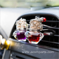 Essential Oil Wooden Clip Car Air Freshener Glass